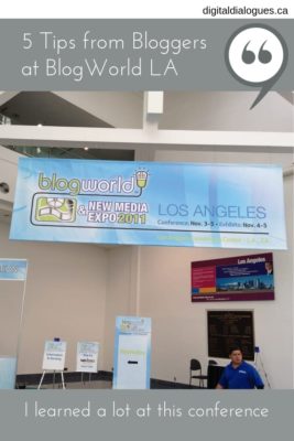 5 Tips from Top Bloggers at BlogWorld LA 2011