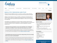 Epiphany at Work website