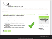Joyce Kaplan Business Coaching Toronto