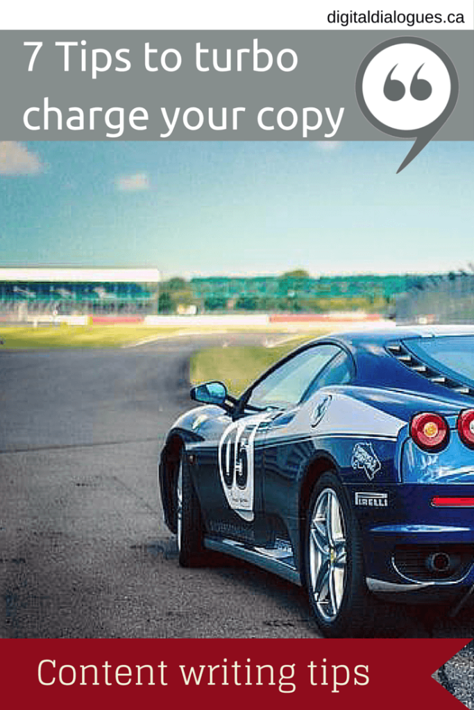 Race car: Turbo charge your content